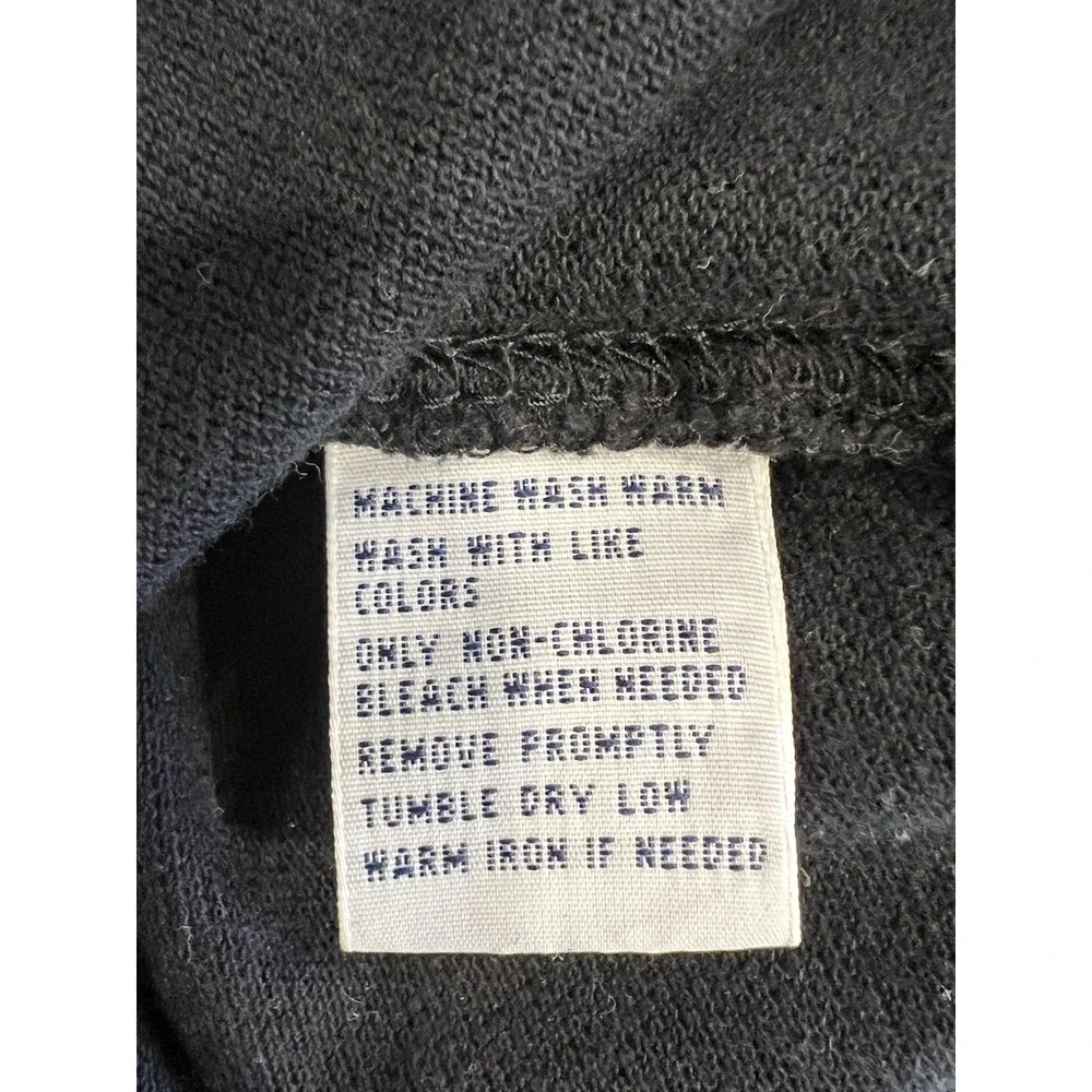 Ralph Lauren Polo Hoodie Men's XXL Big Black Full Zip Sweater Sweatshirt Pony‎